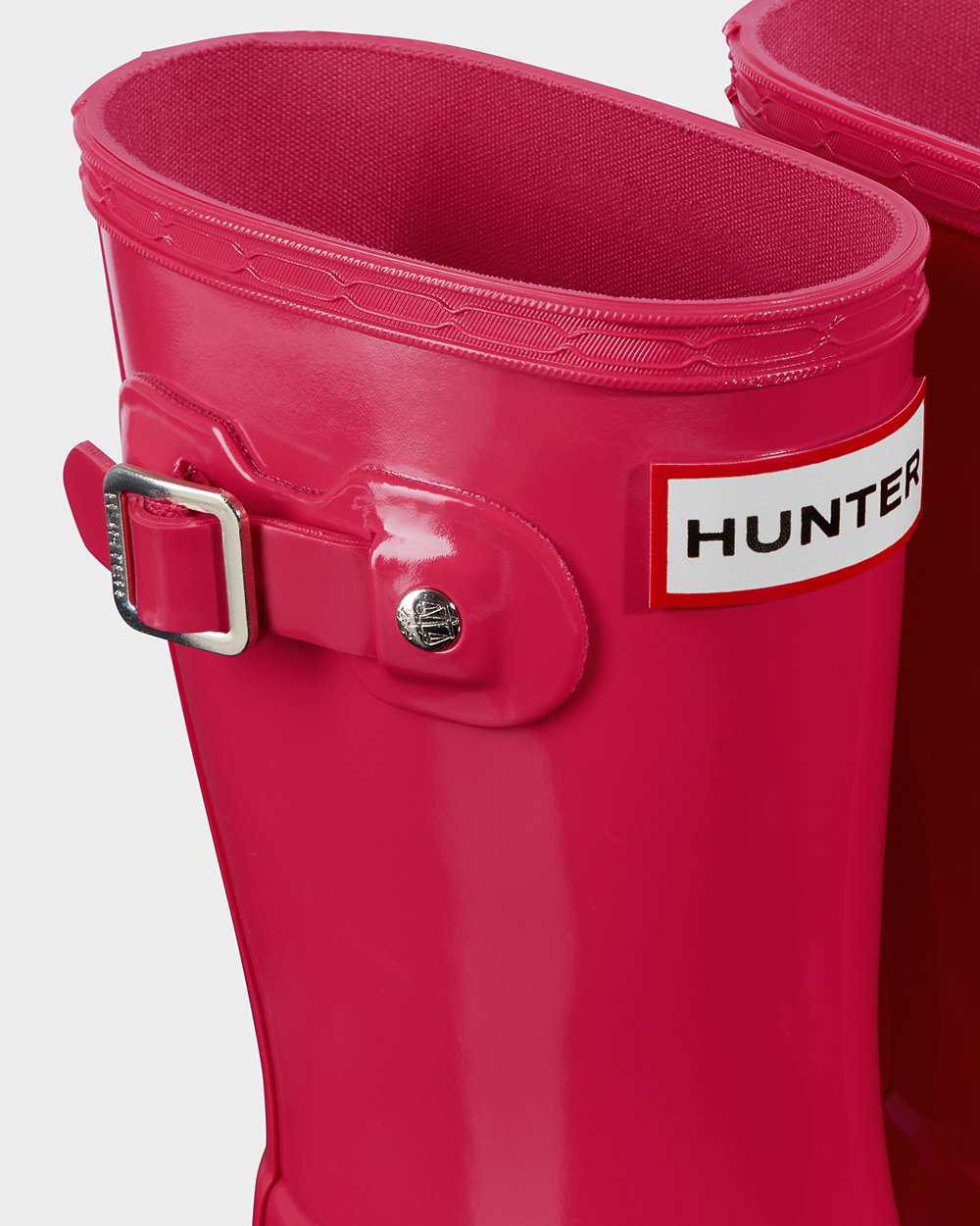 Botas De Agua Original Little Gloss Hunter Niños - Rosas - 482510IKD